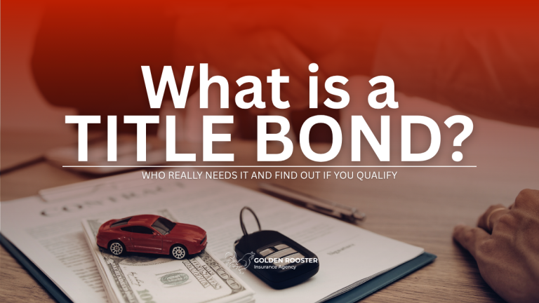 Title bond eligibility inquiry with the text "Do you qualify?" prominently displayed.